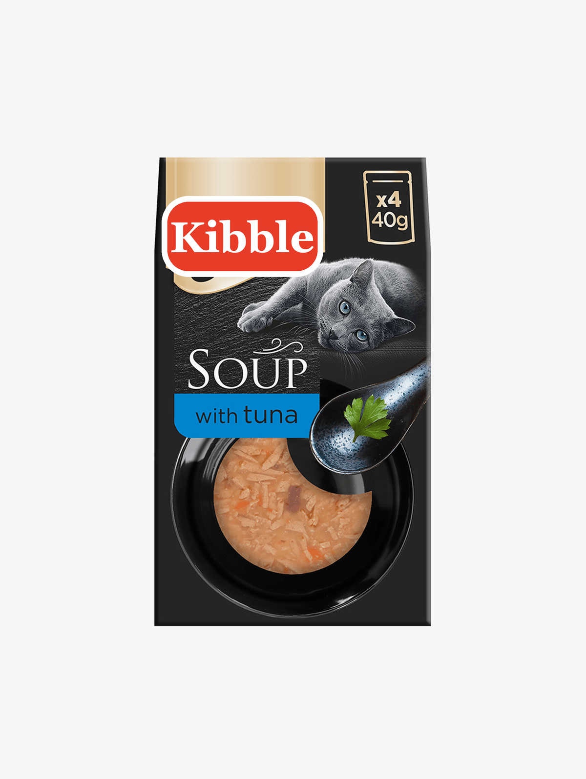 Kibble cat soup pack
