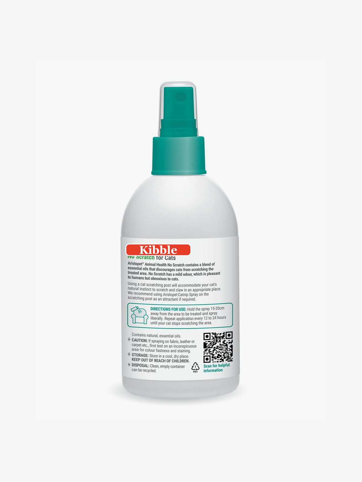 Kibble no scratch spray back