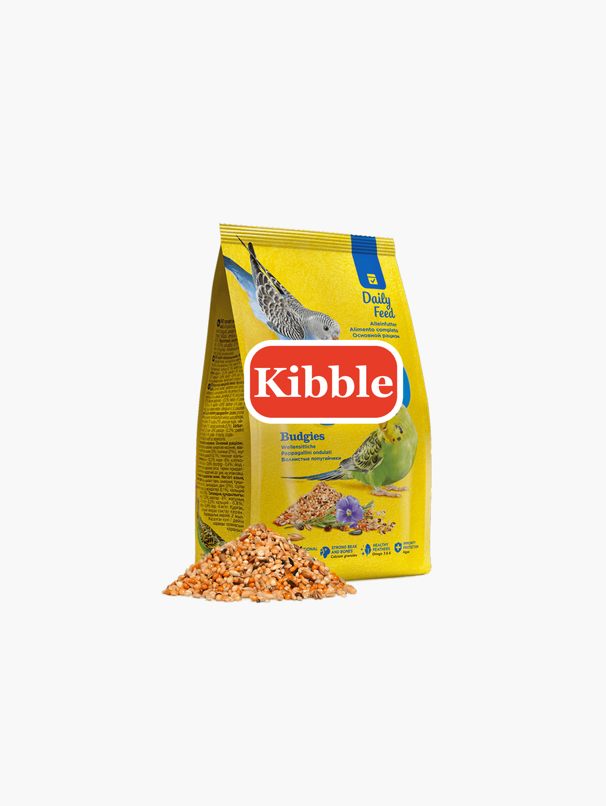 Kibble budgie bird food