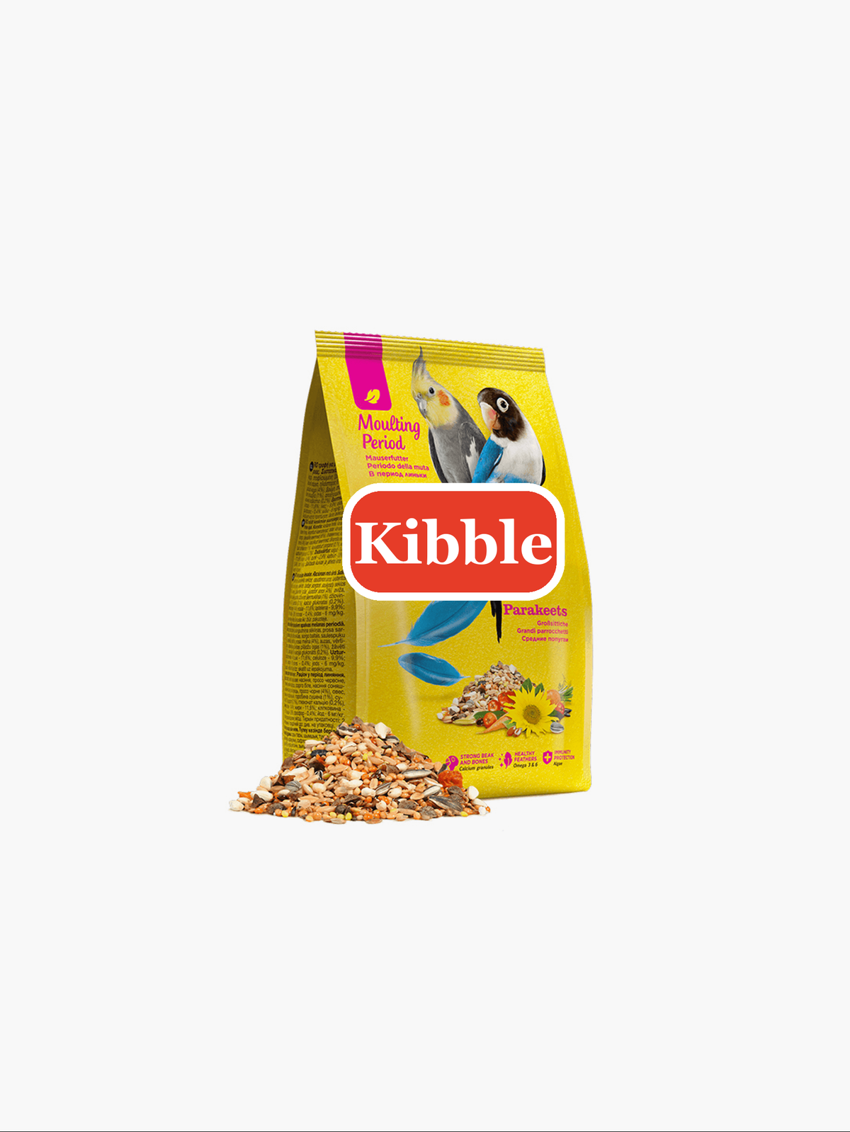 Kibble parakeet bird food