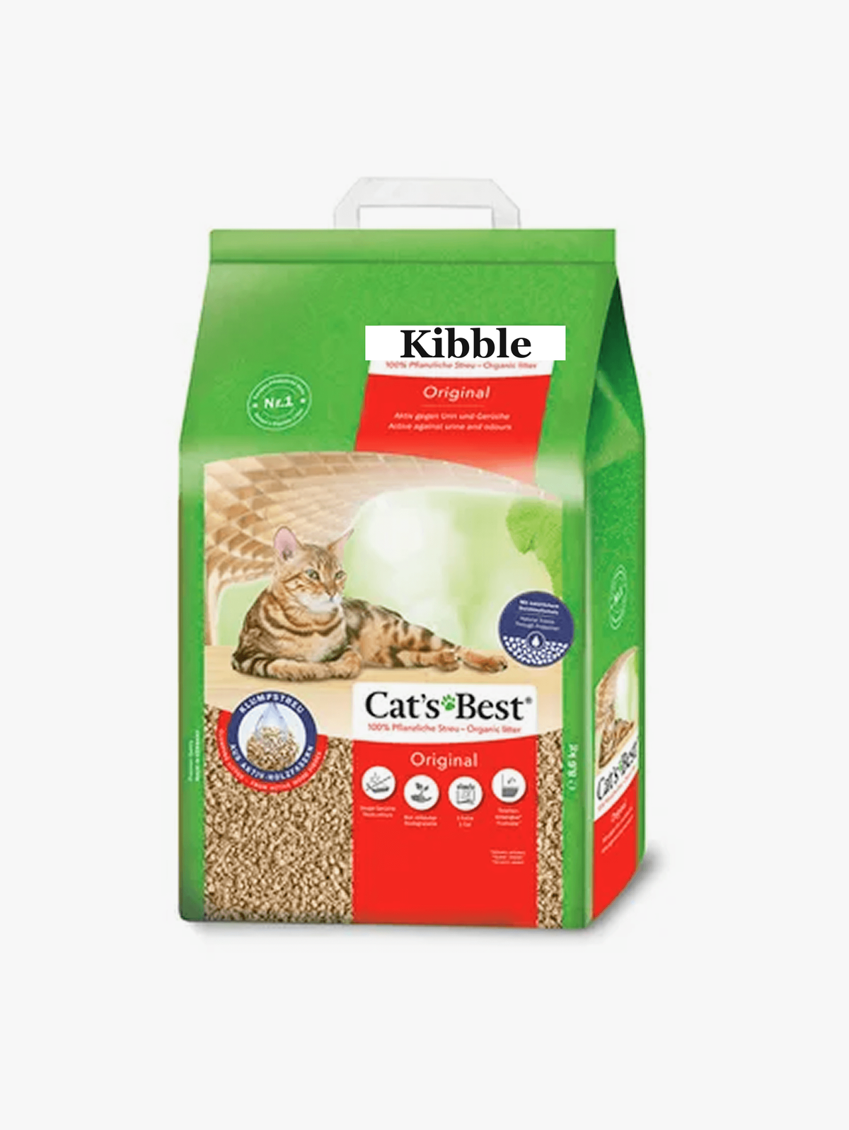 Kibble litter product front